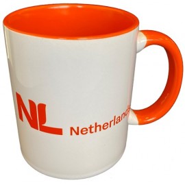 Mok oranje NL Netherlands