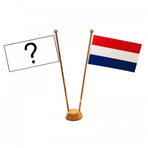 Duo Tafelvlag Nederland - Gastland